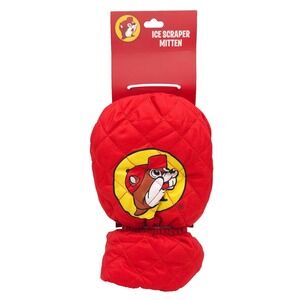 BUC-EES The Beaver Red Winter Windshield ICE Scraper Mitten Glove (No Scraper)